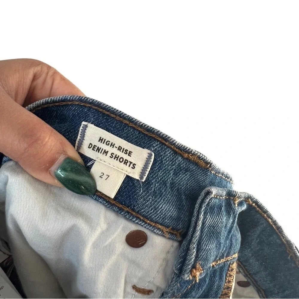 Madewell High-Rise Denim Shorts Size 27